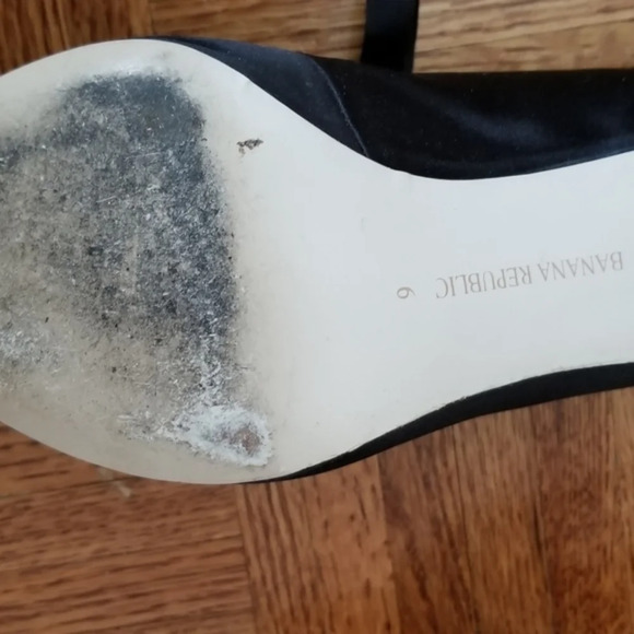 Banana Republic open toe pump sz 9 - Picture 6 of 8